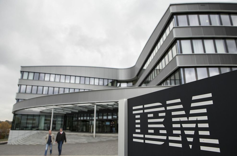 Niederlassung von IBM in Ehningen: Der IT-Konzern will in Deutschland 1000 Beschäftigte entlassen. Foto: dpa/Silas Stein