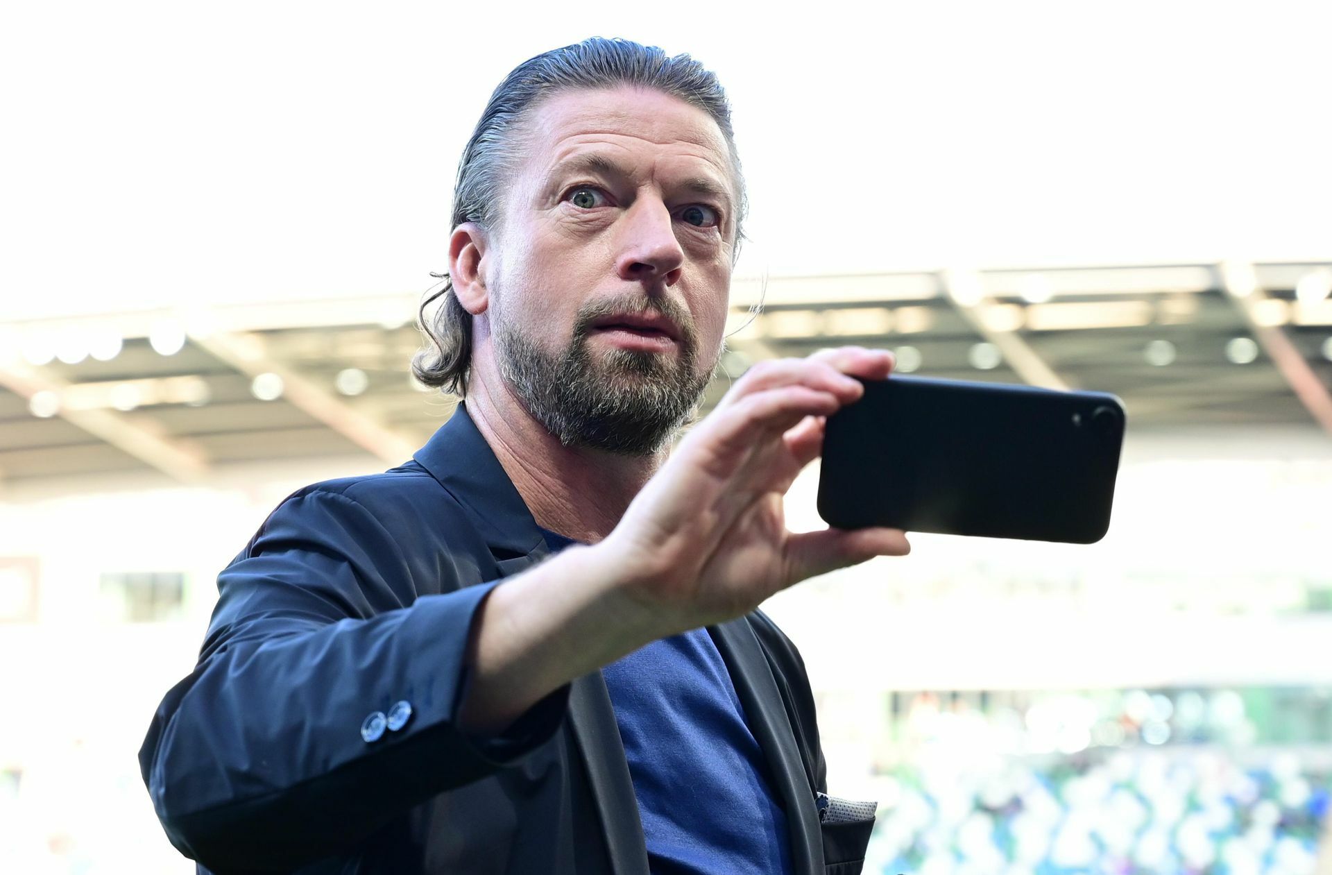 Im Fokus: TV-Experte Steffen Freund.

Foto: imago/Revierfoto