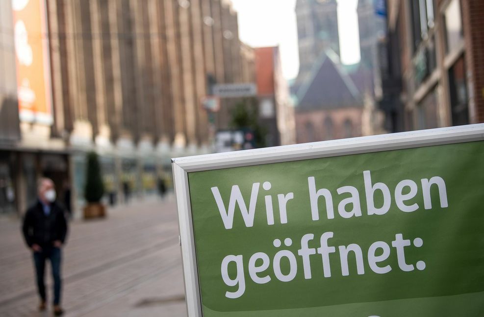 Künftig sollen Geschäfte schneller wieder öffnen dürfen. Foto: dpa/Sina Schuldt