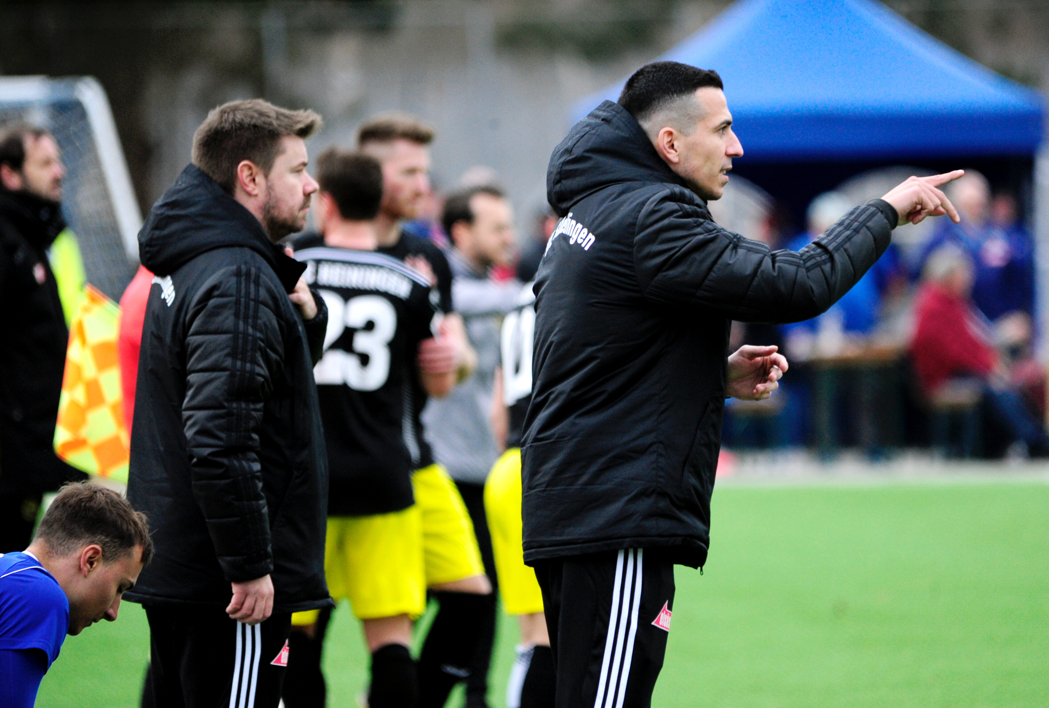 29.2.20 Sindelfingen TrainerTobias Winter und Roberto Klug