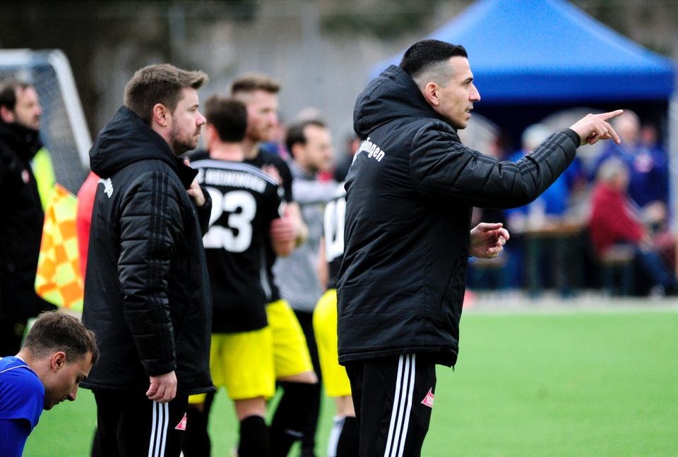 29.2.20 Sindelfingen TrainerTobias Winter und Roberto Klug