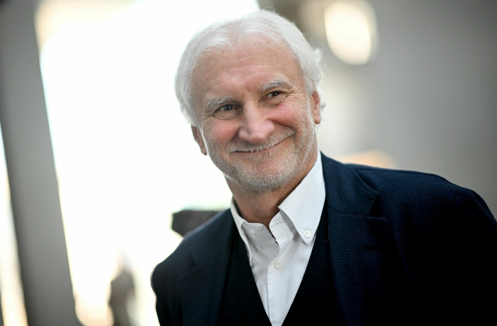 Mit einem Lächeln geht alles besser: DFB-Sportdirektor Rudi Völler