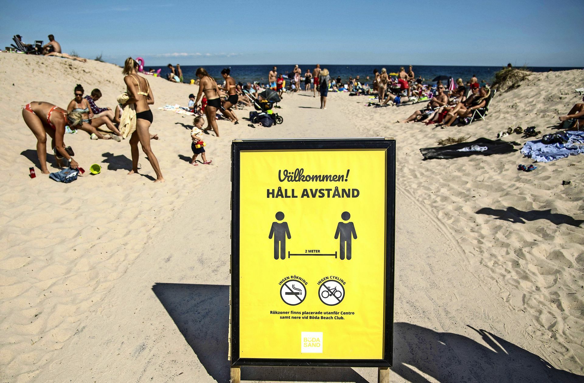 Die Schweden setzen in der Corona-Krise auf die Freiwilligkeit der Menschen.