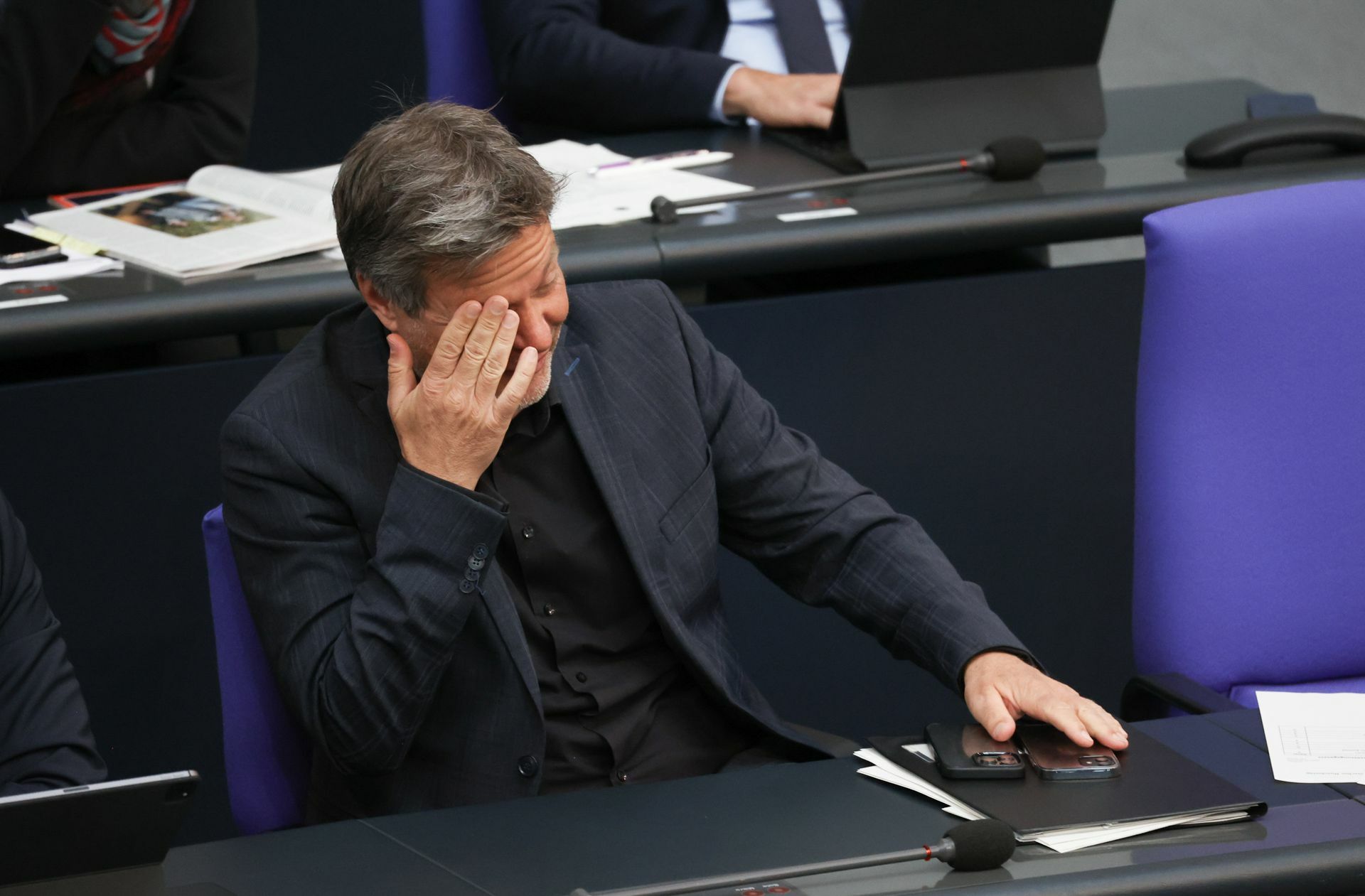 In der Bredouille: Vize-Kanzler und Wirtschaftsminister Robert Habeck.