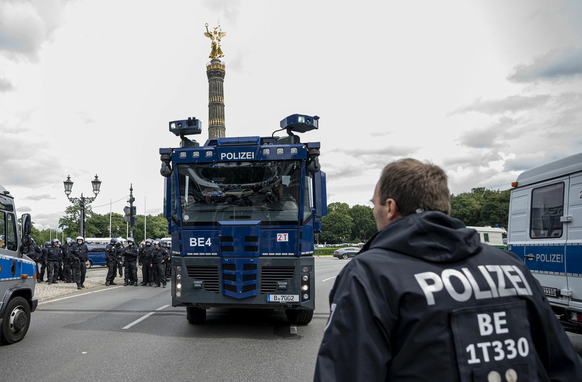 Er war bei einer Polizeikontrolle zusammengebrochen.
 Foto: dpa/Fabian Sommer