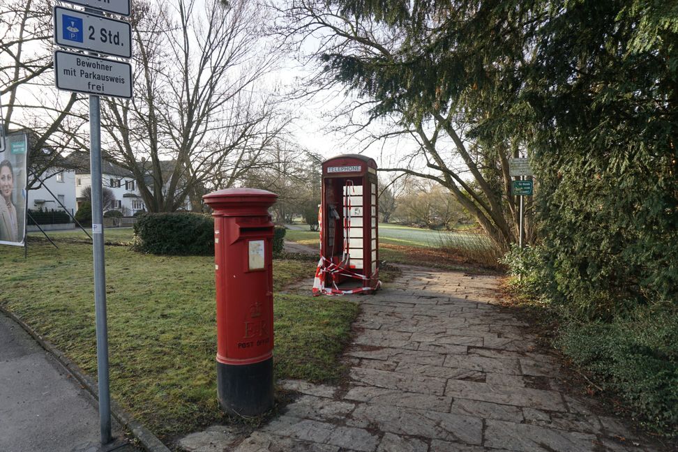 Telefonzelle Dronfieldpark