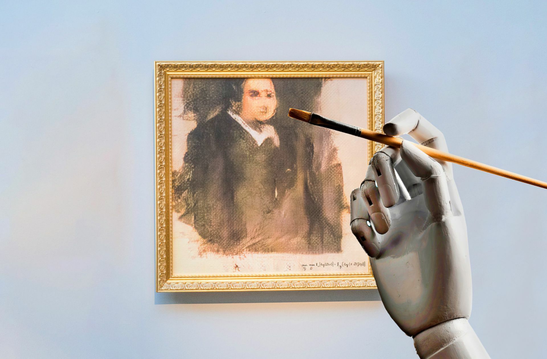 Dieses Bild wurde von keines Menschen Hand gemalt, aber für 380 000 Euro bei Christie’s versteigert.