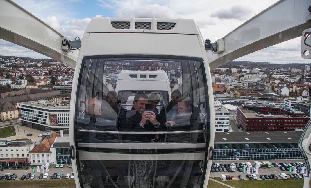 Handys raus, es gibt jede Menge Fotomotive.       Bild: Dettenmeyer