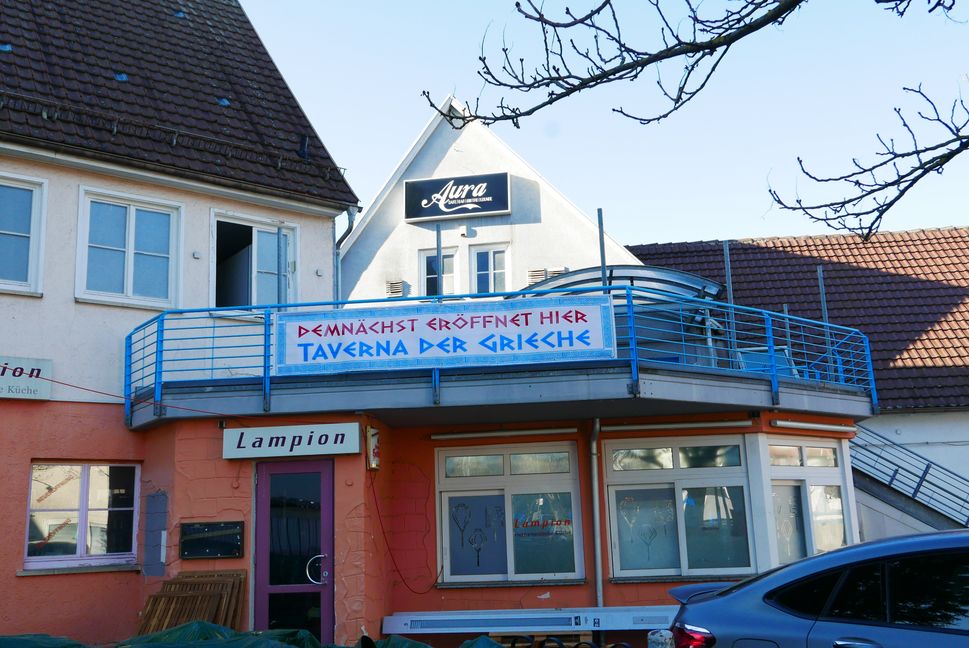 Neue griechische Küche möchte Leonidas Fotiadis ab April im ehemaligen „Aura“ am Sindelfinger Wettbachplatz bieten.    Bild: Jung