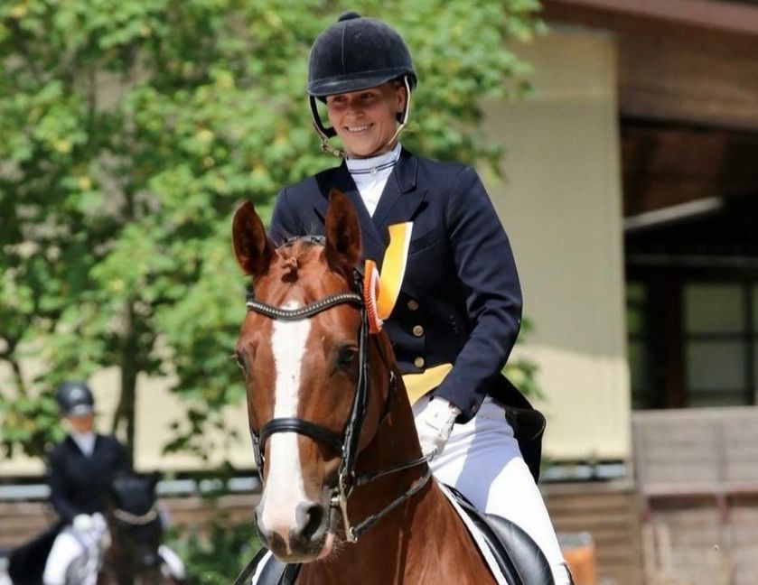 Marie-Christin Kogel und ihr Hanoveraner Fuchs Doc Holiday sind ein erfolgreiches Gespann. Bild: z