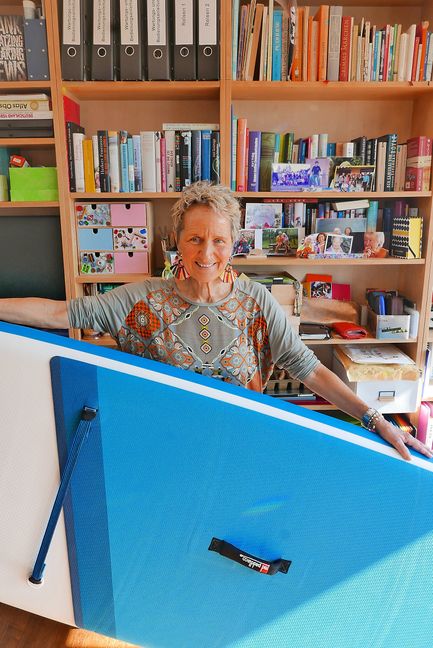 Kann es kaum erwarten auf's Wasser zu kommen: Katrin Monauni. Bild: Jung