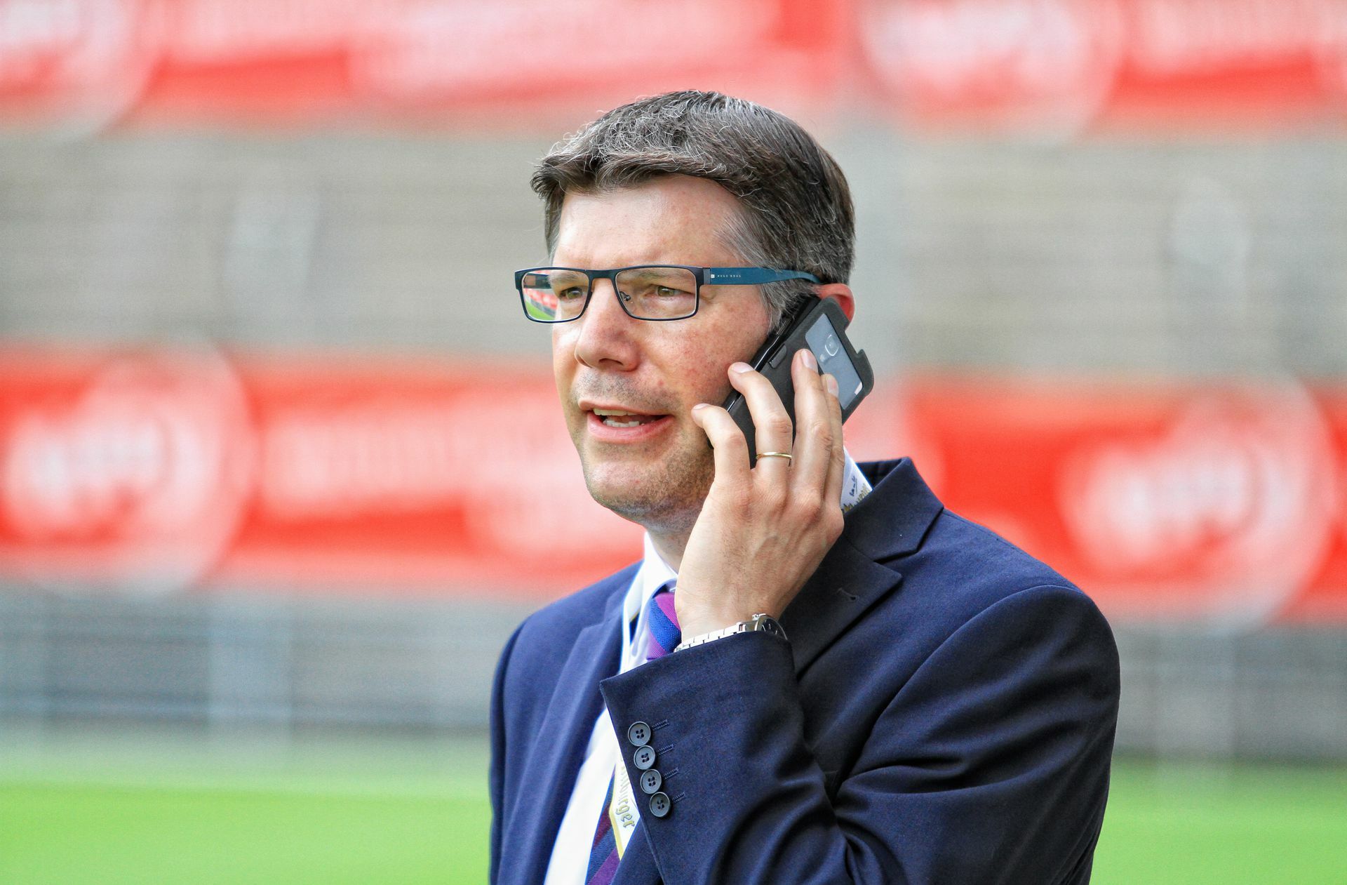 Gefragter Mann auch im Vorstand des Deutschen Fußball-Bundes (DFB): WFV-Präsident Matthias Schöck Foto: WFV