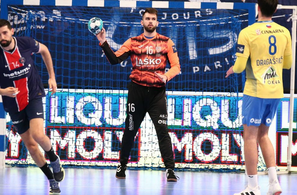 Miljan Vujovic vom slowenischen Topclub RK Celje soll in der neuen Saison zum TVB Stuttgart kommen.
 Foto: imago/Kevin Domas