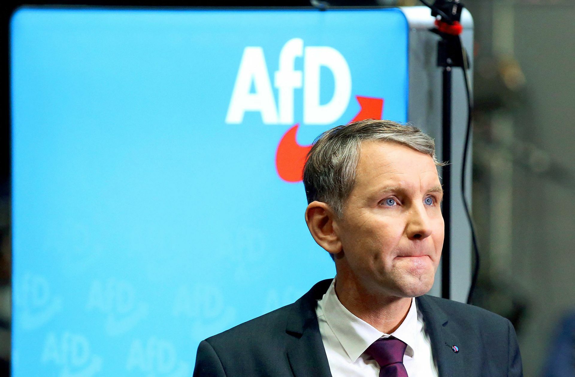 Die AfD hat einen Teilerfolg gegen den Verfassungsschutz erzielt. Vor allem die nationalistische Strömung um Björn Höcke ist im Visier der Behörden.
Foto: AFP/Ronny Hartmann Foto: &nbsp;