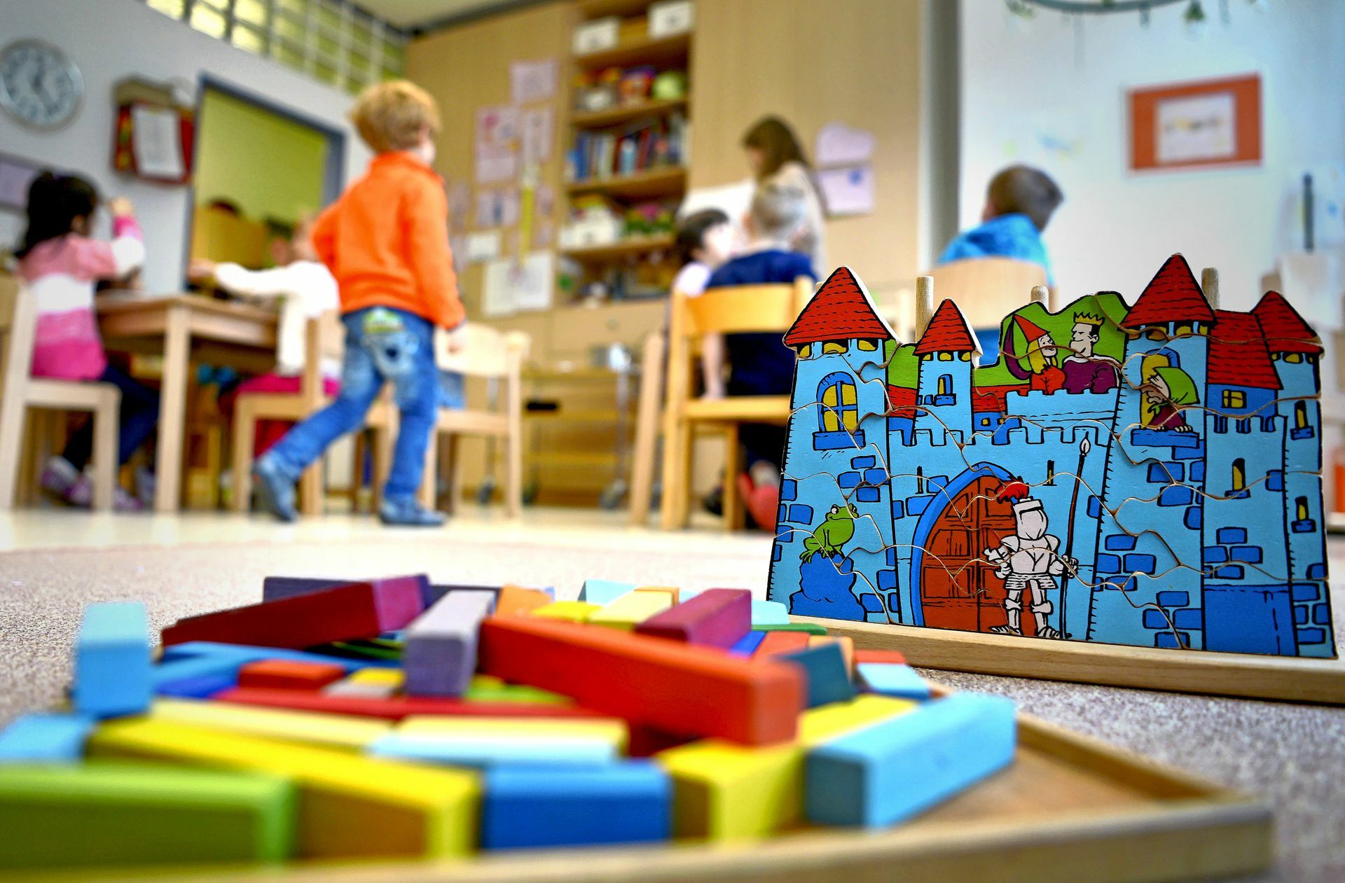 Vor allem in Kindergärten steigen die Infektionszahlen derzeit immens.
