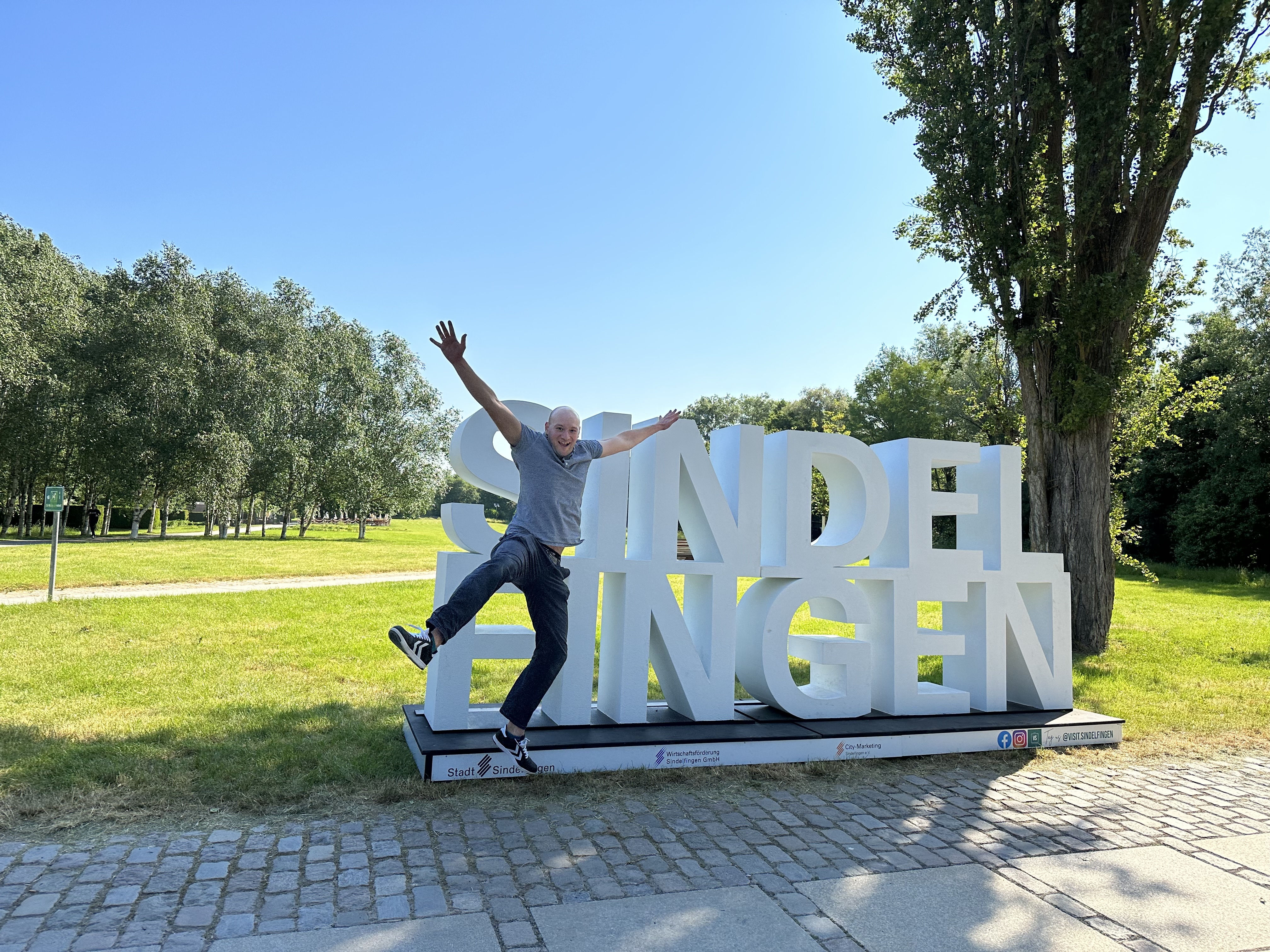 Der neue Standort des "Sindelfingen"-Schriftzugs ist der Sommerhofenpark.       Bild: Wirtschaftsförderung Sindelfingen