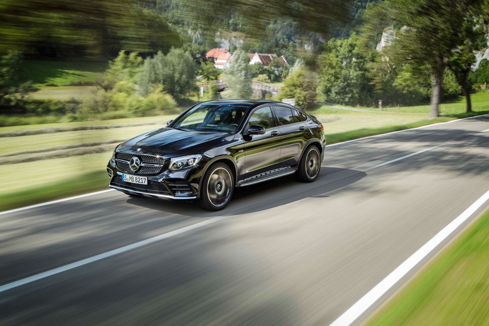 Das Mercedes-Benz GLC Coupé.