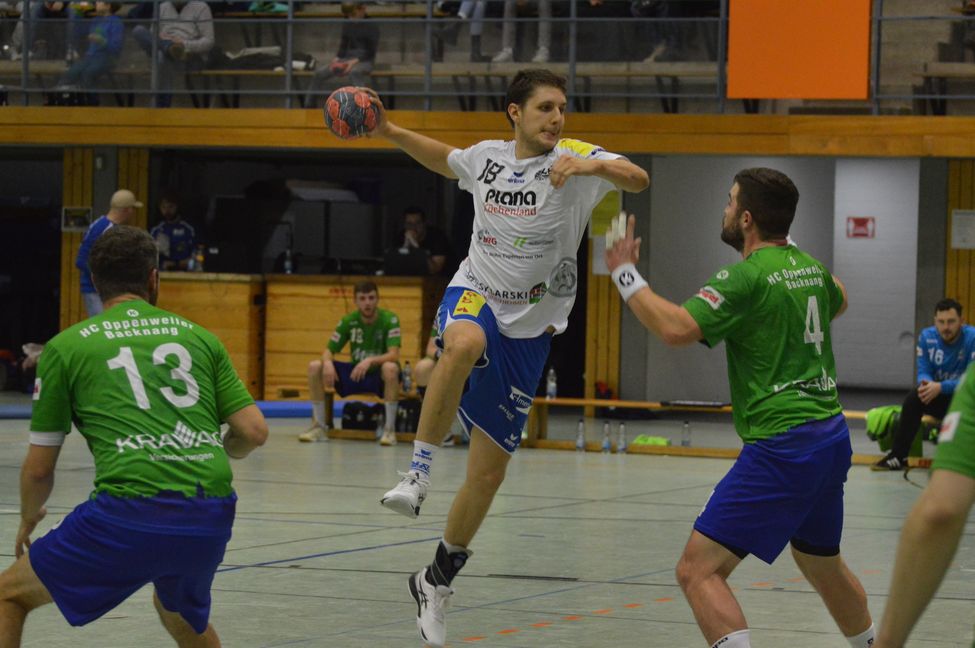 Nicholas Raff und die HSG Böblingen/Sindelfingen empfangen den Tabellenführer Bietigheim 2. Bild: Zvizdic