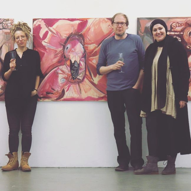 Die Galeristen Marko und Katrin Schacher. Bild: z