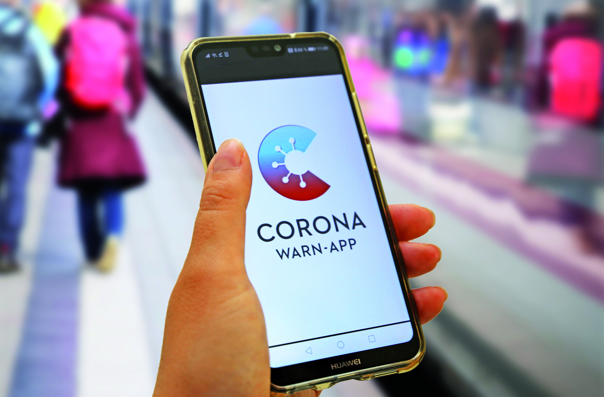 Corona-Warn-App der Bundesregierung. Bild: U. J. Alexander/Adobe Stock
