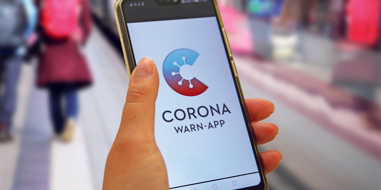 Corona-Warn-App der Bundesregierung. Bild: U. J. Alexander/Adobe Stock