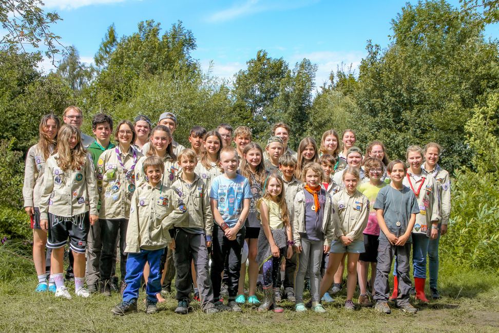 Gemeinsam gute Laune haben: Der Böblinger Stamm der Deutschen Pfadfinderschaft Sankt Georg (DPSG) sieht sich als Anlaufstelle für Kinder ab der ersten Klasse. Bild: z