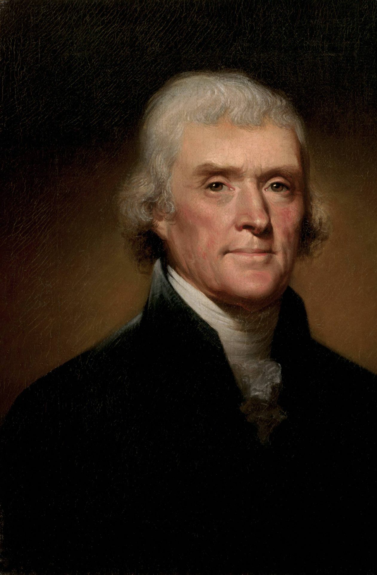 Thomas Jefferson: Der Verfasser der Unabhängigkeitserklärung und Mitbegründer der USA war der dritte Präsident. Am 4. März 1801 legte er Punkt 12 Uhr den Amtseid ab, die Kapelle der Marines begleitete die Zeremonie, beides ist bis heute üblich. Das Kapitol und die Hauptstadt Washington DC waren noch im Bau, erstmals fand hier die Amtseinsetzung statt. Zuvor waren Präsidenten in Philadelphia eingeschworen worden. Sein Vorgänger John Quincy Adams blieb nach einem erbittert geführten Wahlkampf gezielt fern, zum ersten Mal in der Geschichte des noch jungen Landes. Foto: www.imago-images.de