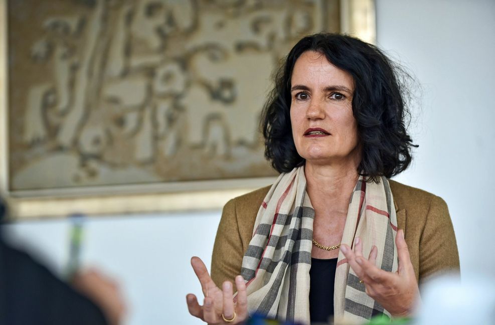 Susanne Herre hat sich bereits eine Führungsposition geteilt.