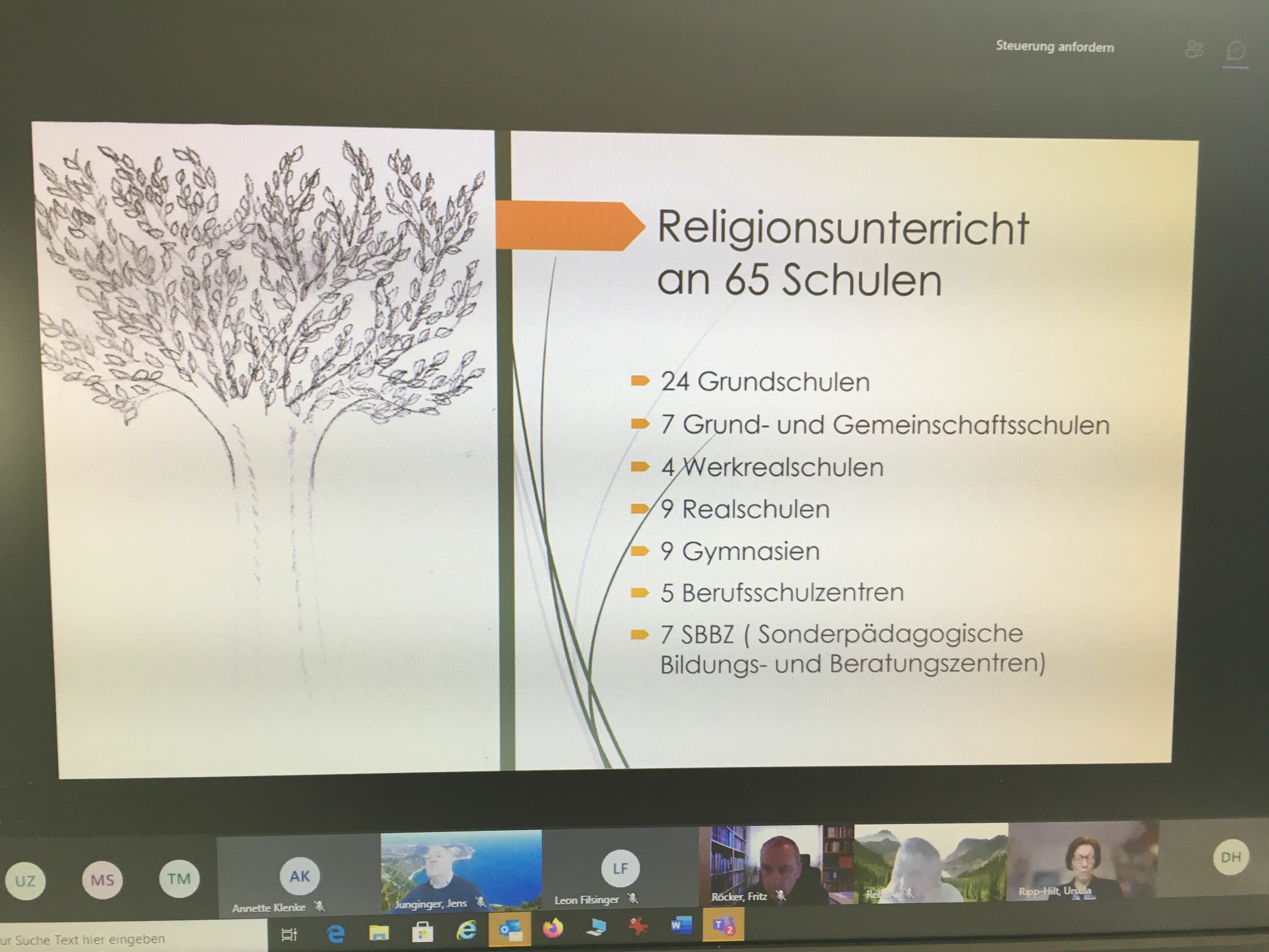 Auch um den Religionsunterricht in Zeiten der Pandemie ging es bei der Beztirkssynode. Bild: z