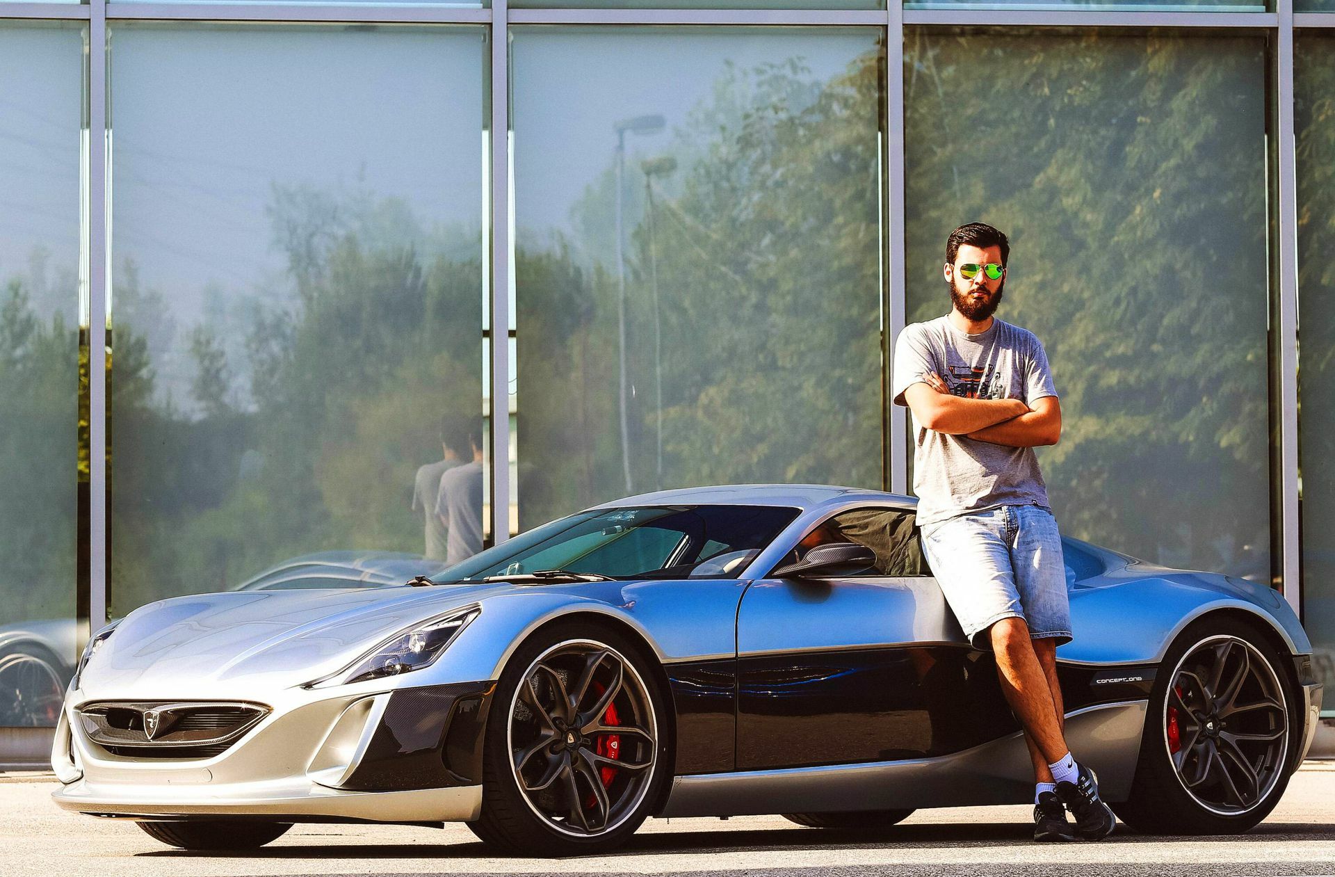 Mate Rimac ist in kurzer Zeit  von einem kleinen Garagenunternehmer zu einem  bewunderten  Entwickler von Elektro-Rennwagen aufgestiegen.
 Foto: imago/Pixsell