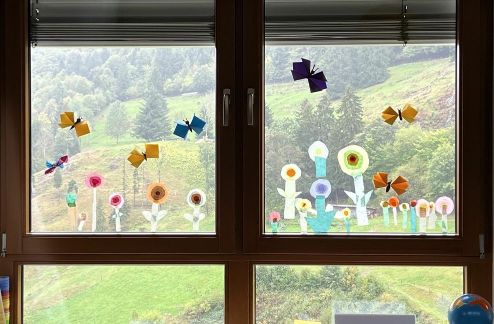Aussicht aus dem Klassenzimmer