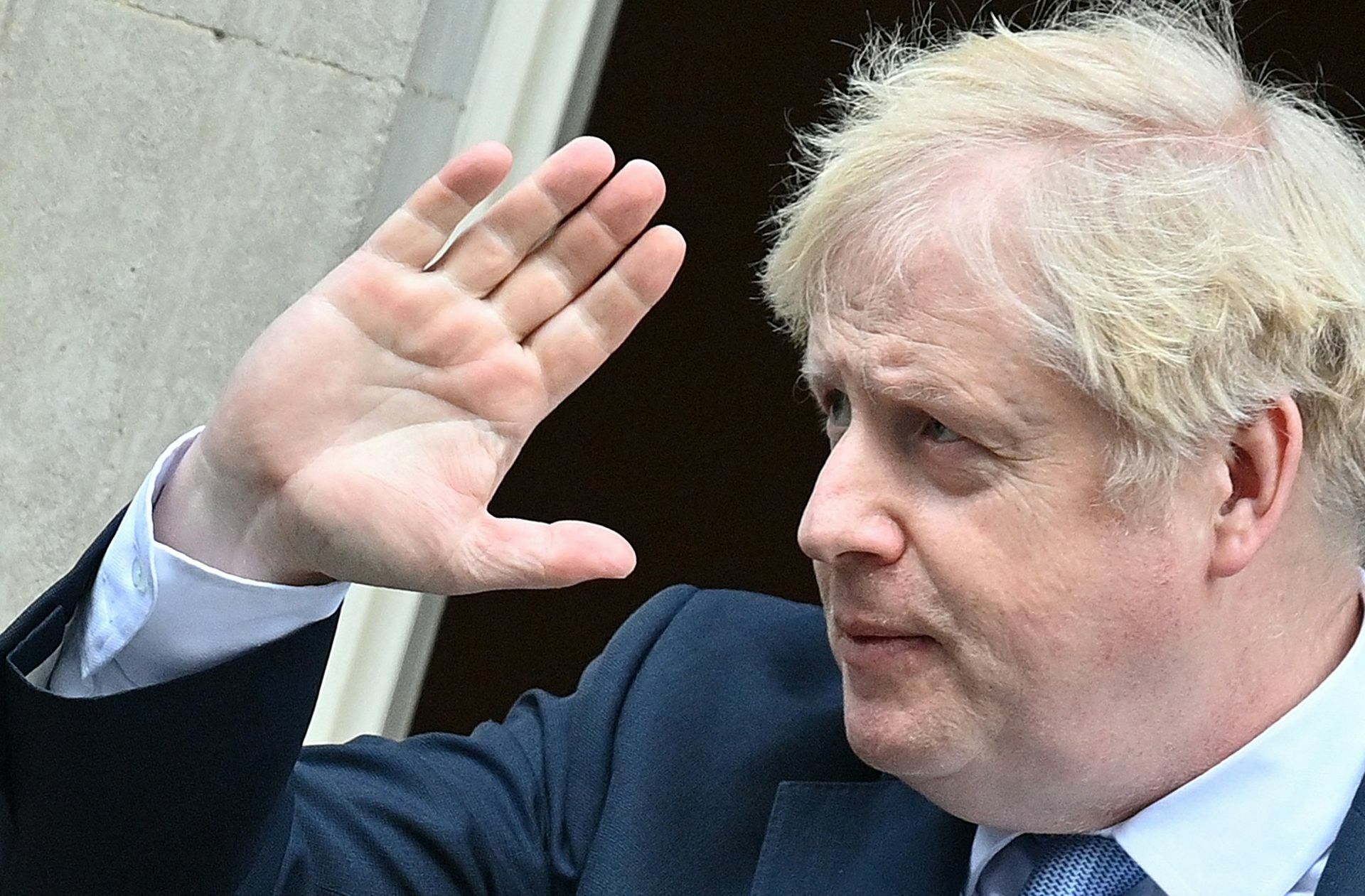Boris Johnson sagt seinem Amt good bye.