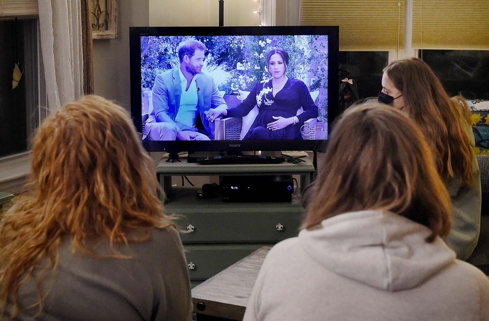 In Großbritannien wird das Interview am Montagabend ausgestrahlt. Foto: AFP