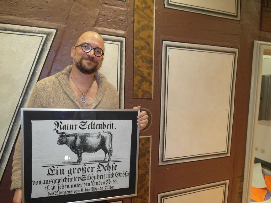 Seit April 2017 leitet der Dr. Christian Baudisch das Deutsche Fleischermuseum in Böblingen. Bei der Langen Nacht der Museen ist seine Einrichtung am Samstag, 13. November wieder dabei.    Bild: Staber